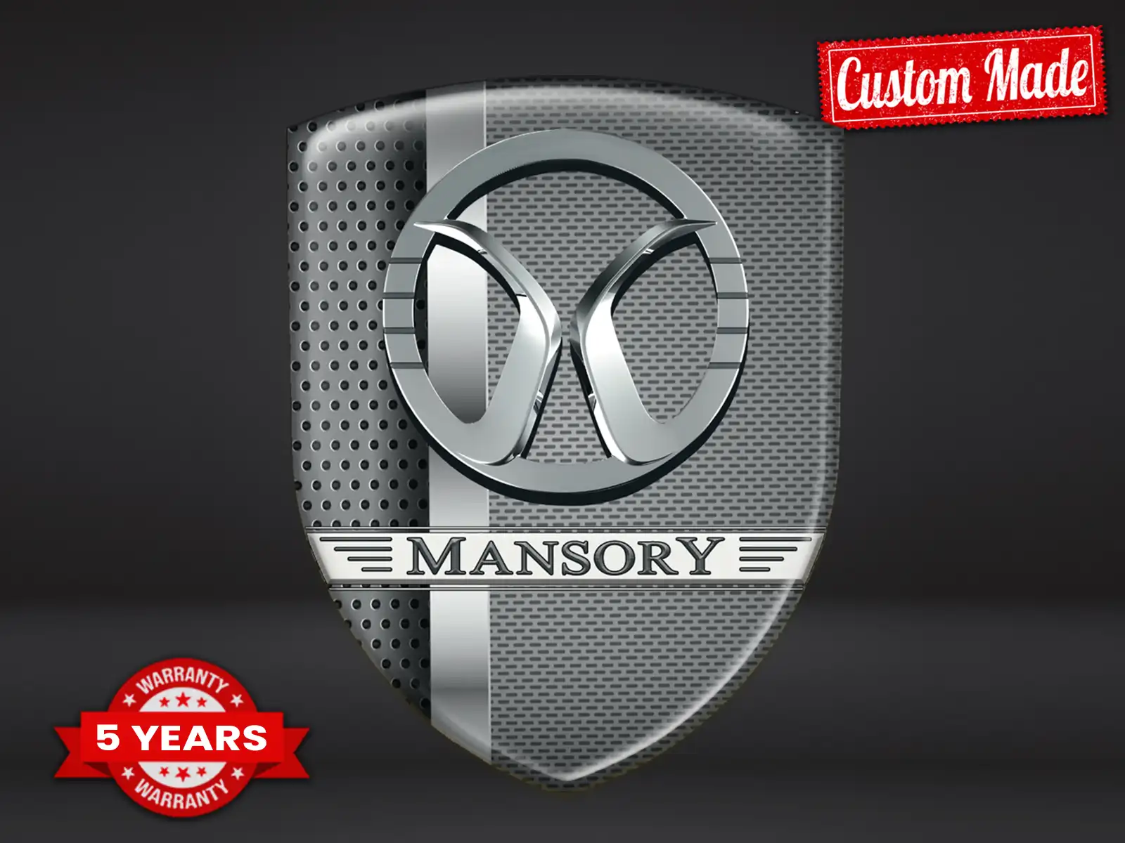 Mansory Serviceaufkleber Auto Langlebig Universal Hochwertig